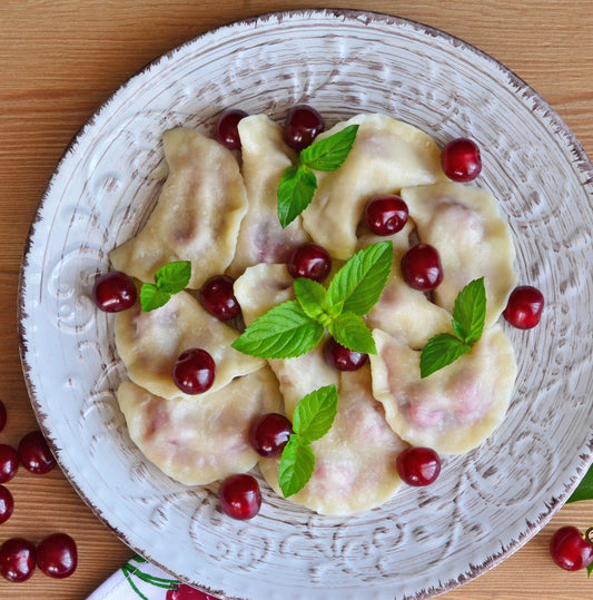 Varenyky mit Kirsche