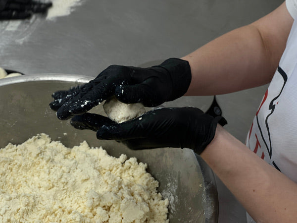 Käsekuchen mit Schokoladentropfen