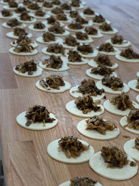 Varenyky mit Sauerkraut